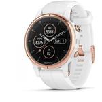 Garmin Fenix 5S Plus Sapphire Rose Gold with White Band (renovovan)