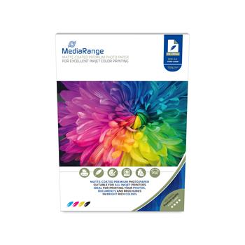 MEDIARANGE A4 100 list 130g matn inkoust