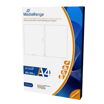 MEDIARANGE booklet do DVD obalu 7mm 50 list�/BAL