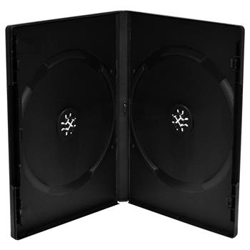 MEDIARANGE box:2 DVD 14mm, ern - karton 50 ks