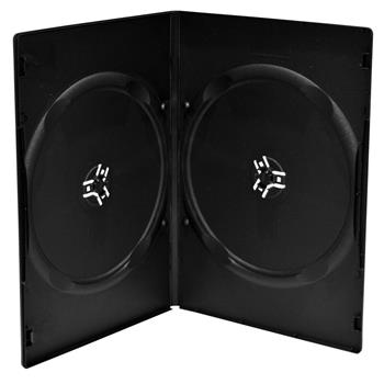 MEDIARANGE box:2 DVD 7mm ern - karton 100 ks
