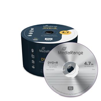 MEDIARANGE DVD+R 4,7GB 16x spindl 50ks