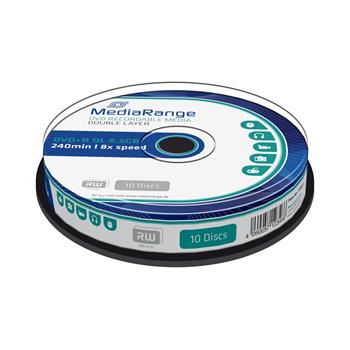 MEDIARANGE DVD+R 8,5GB 8x Dual Layer spindl 10ks