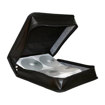 MEDIARANGE pouzdro na 300 CD/DVD, zapnac, ern