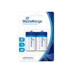 MediaRange Premium alkalické baterie Baby C 1,5V, 2ks