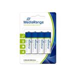 MediaRange Premium nabíjecí baterie Mignon AA, HR6, 1,2V, 4ks