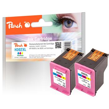 Peach inkoustov npl HP No302XLbarevn TwinPack barevn