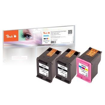 Peach inkoustov npl Multipack Plus, kompatibiln s HP, No 650 XL