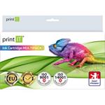 PRINT IT sada T1285 C/M/Y/Bk pro tiskárny Epson