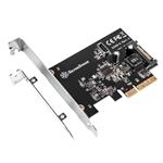 SilverStone ECU02-E  PCIe roziujc karta s internm USB 3.2 Gen 2 konektorem (Key-A)