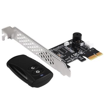 SilverStone ES02-PCIe 2.4G Wireless Remote Computer Switch Control