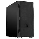 SilverStone FARA H1MB, Micro-ATX sk, Honeycomb vzor, ocel, ern
