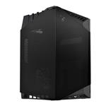 SilverStone Lucid LD03 ern, 3x tempered glass, Mini tower, Mini ITX