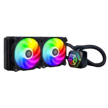 SilverStone PF240 PermaFrost Premium Water Cooler, RGB