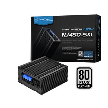 SilverStone SFX-L Nightjar Fanless Platinum NJ450 450W