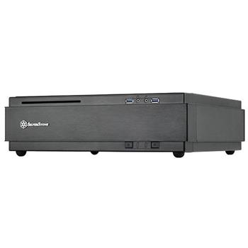 SilverStone sk HTPC/Desktop Milo ML07 black, Mini-ITX, SLIM, USB3.0, bez SFX zdroje