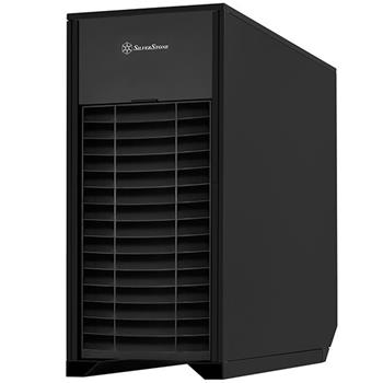 SilverStone sk miditower Mammoth MM01 black, ATX, USB3.0, ALU, bez zdroje, HEPA filter, IP43