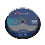 VERBATIM BD-R SL 25GB, 6x, spindle 10 ks