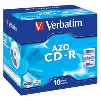 VERBATIM CD-R AZO 700MB, 52x, jewel case 1 ks