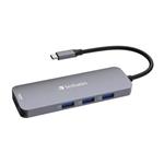 VERBATIM CMH-08 USB-C Pro Multiport Hub 8 Port