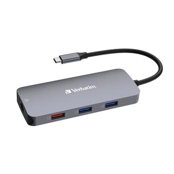 VERBATIM CMH-09 USB-C Pro Multiport Hub 9 Port