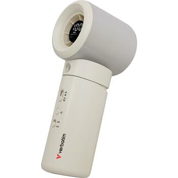 VERBATIM Cool 'n' Go Aqua Breeze ruční ventilátor bílý/šedý