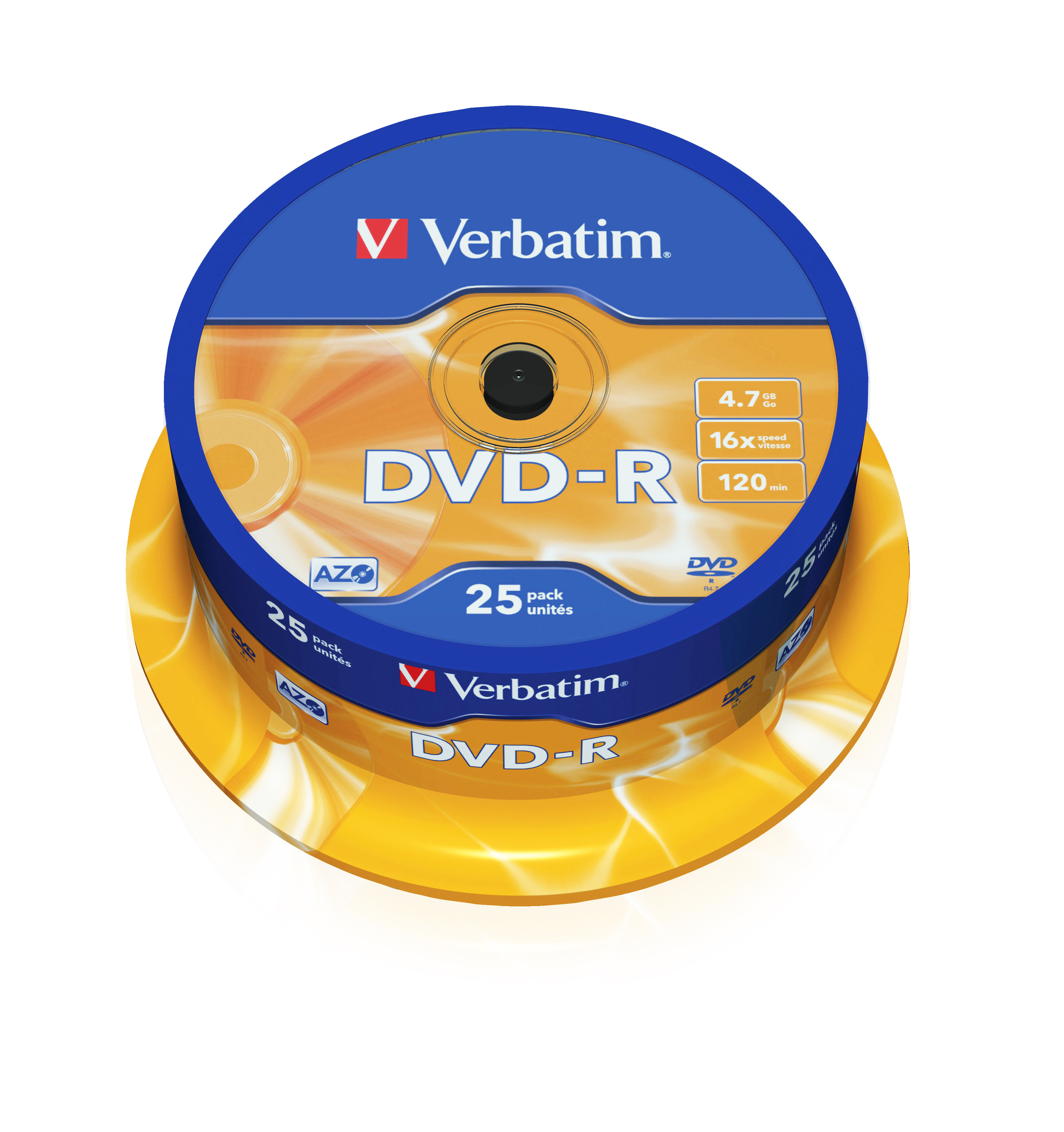 VERBATIM DVDR 4,7GB 16x spindl 25ks IT TRADE.cz