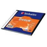 VERBATIM DVD-R AZO 4,7GB, 16x, slim case 100 ks