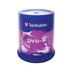 VERBATIM DVD+R AZO 4,7GB, 16x, spindle 100 ks