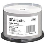 VERBATIM DVD-R DataLifePlus 4.7GB, 16x, thermal printable, spindle 50 ks