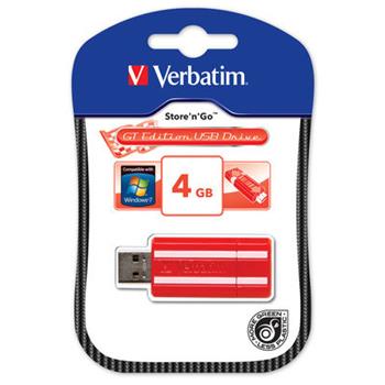 VERBATIM flashdisk 4GB USB 2.0 Store n Go GT Edition Red