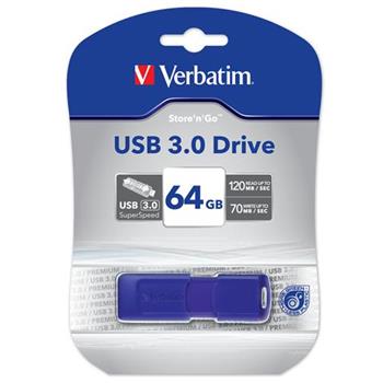 VERBATIM flashdisk 64GB USB 3.0
