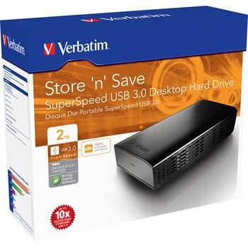VERBATIM Hard Drive 3,5" 2TB USB 3.0 Store'n'save External EOL