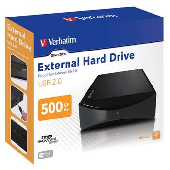 VERBATIM Hard Drive 3,5" 500GB USB 2.0 External
