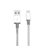 VERBATIM LIGHTNING CABLE SYNC & CHARGE 100CM SILVER