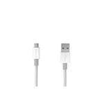 VERBATIM MICRO B USB CABLE SYNC & CHARGE 100CM SILVER