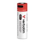 VERBATIM nab�jec� USB-C Li-Ion baterie Mignon AA, 1,5V, 2100 mAh, 4ks
