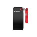 VERBATIM Pocket SSD 128GB �ern�/�erven�
