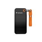 VERBATIM Pocket SSD 128GB �ern�/oran�ov�