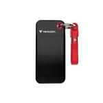 VERBATIM Pocket SSD USB 3.2 Gen 2 1TB ern/erven
