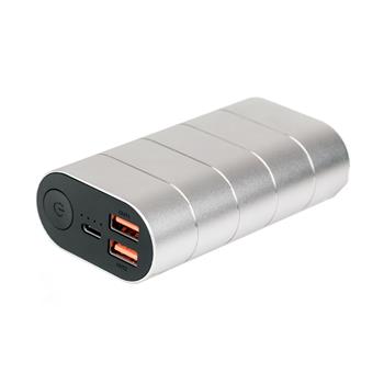 VERBATIM POWERBANK 10000mAh GREY/SILVER METAL QC3 & USB-C