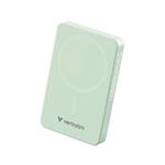 VERBATIM POWERBANKA 10000 mAh - Charge n Go Essentials, bezdrtov/MagSafe, USB-C, zelen