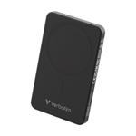 VERBATIM POWERBANKA 5000 mAh - Charge n Go Essentials, bezdrtov/MagSafe, USB-C , ern