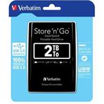 VERBATIM Storen Go 2,5" 2TB USB 3.0 ern