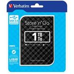 VERBATIM Storen Go 2,5" GEN2 1TB USB 3.0 ern