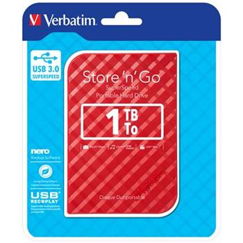 VERBATIM Storen Go 2,5" GEN2 1TB USB 3.0 erven