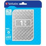 VERBATIM Storen Go 2,5" HDD GEN2 1TB USB 3.0 stbrn