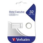 VERBATIM Store 'n' Go Metal Executive 32GB USB 2.0 stříbrná