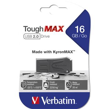 VERBATIM Store 'n' Go ToughMAX 16GB USB 2.0 černá