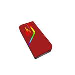 VERBATIM SUREFIRE PyroDrive Gaming SSD Slim, USB-C 3.2 Gen 2, 2TB, erven